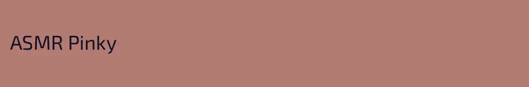 ASMR Pinky